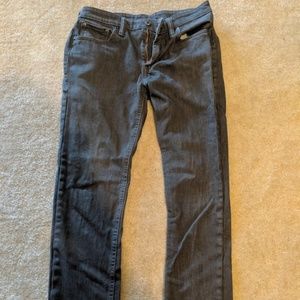 Mens Levi 511's 30x30 Grey Jeans
